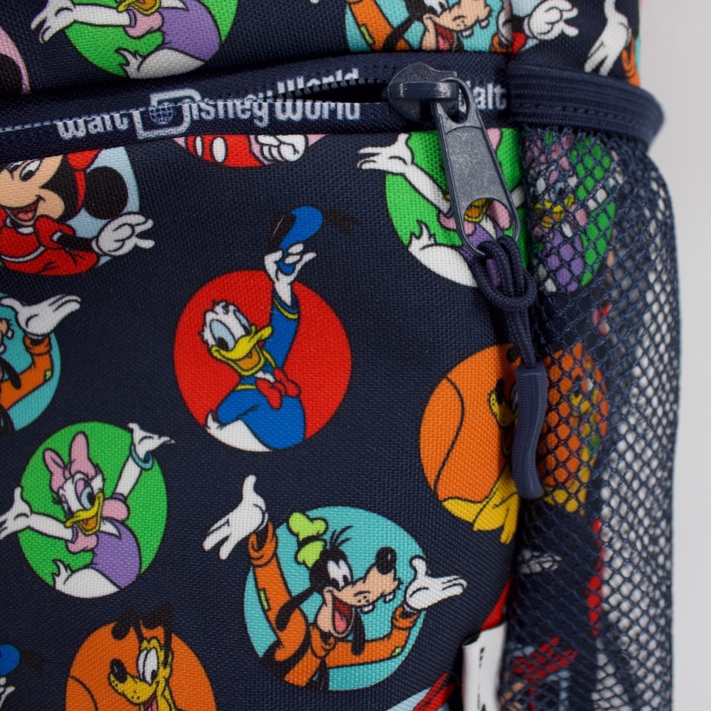 Walt Disney World Tote Laptop Bag Blue Mickey Friends Travel Parks Vacation Chic - Picture 12 of 13